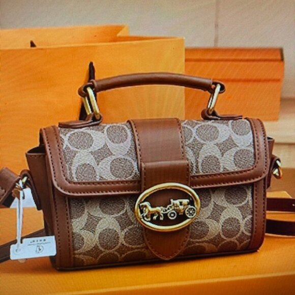 Multi Brand Women's Leather Handbag #730 - Picture 1 of 5